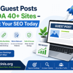 Buy Guest Posts on DA 40
