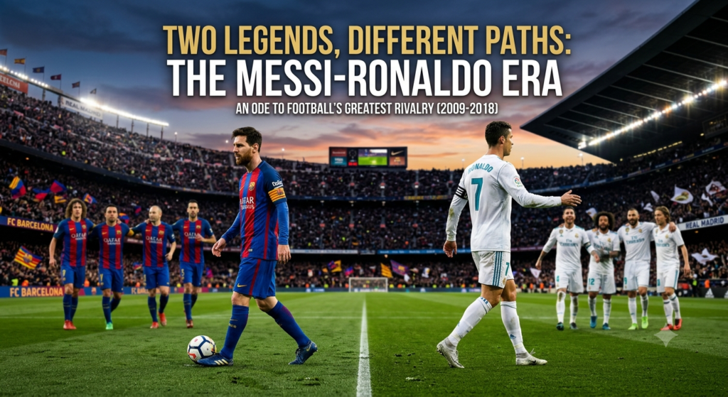 Lionel Messi and Cristiano Ronaldo