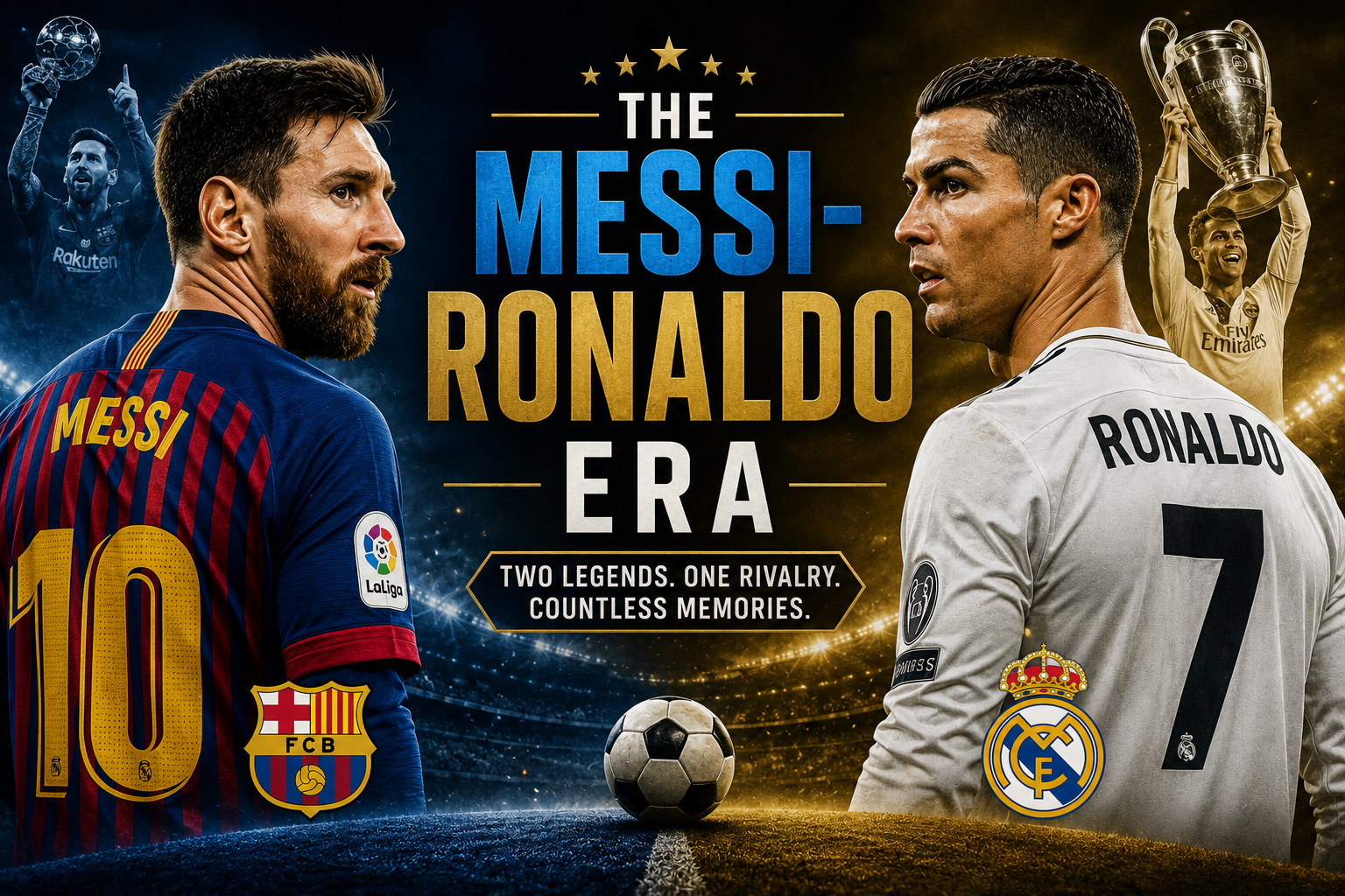 Two Legends, Different Paths: The Messi-Ronaldo Era