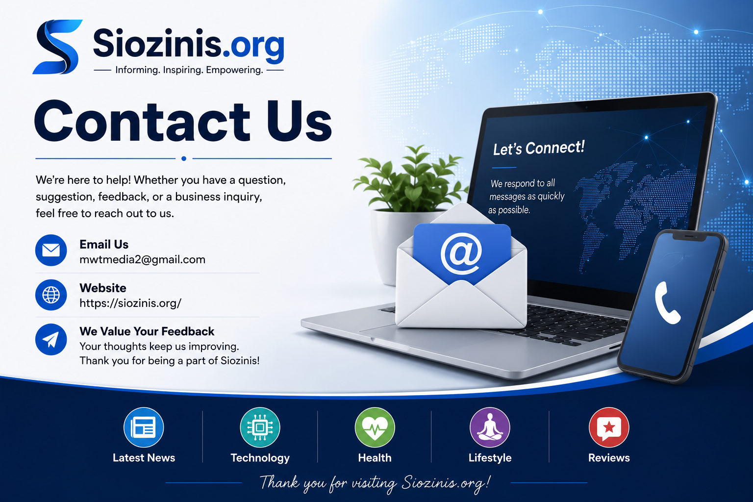 Contact Us siozinis.org